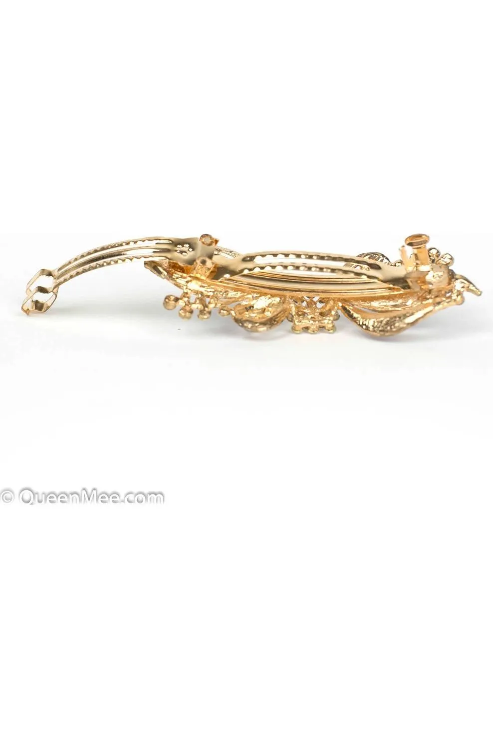 QueenMee Accessories Bow Hair Clip With Diamante