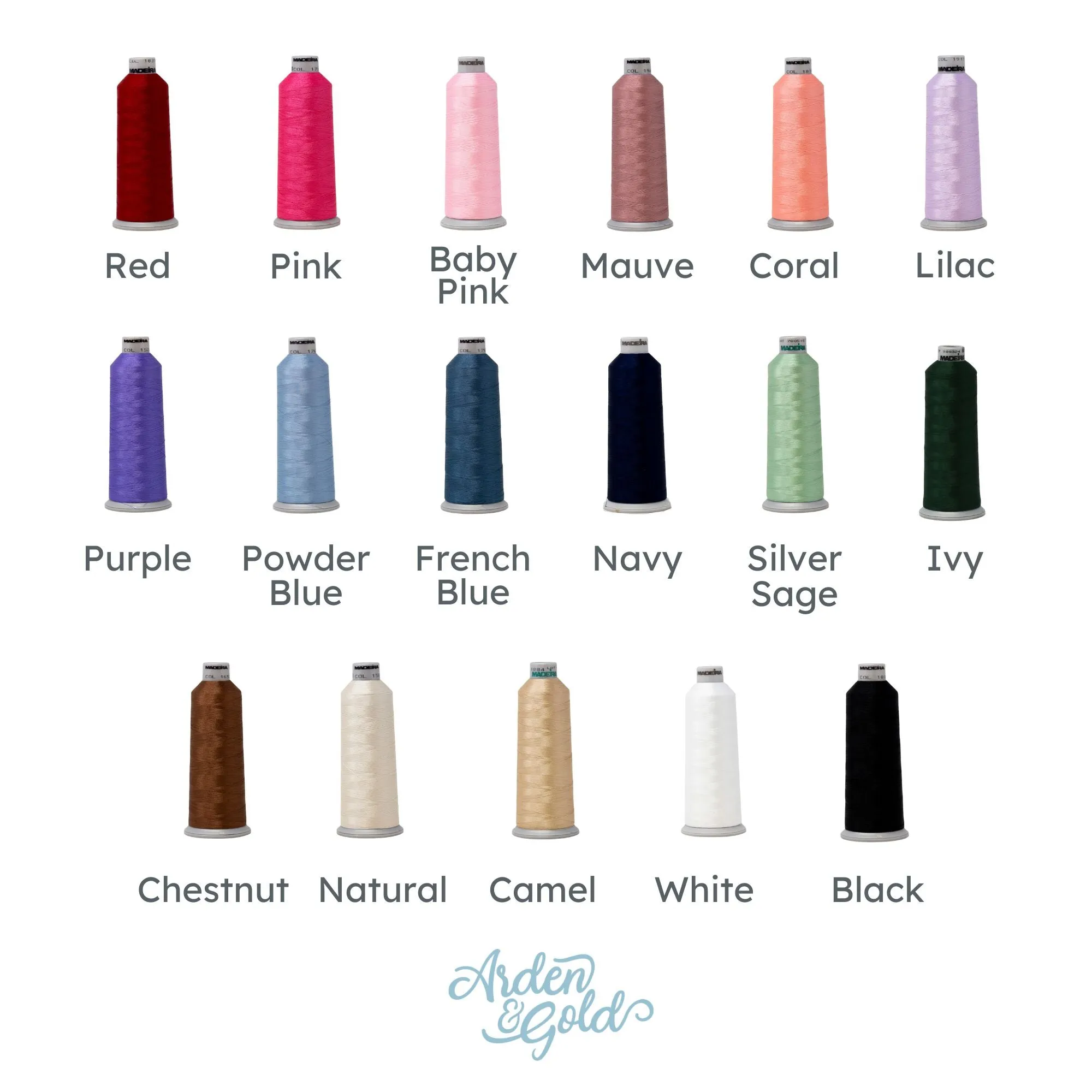 Script Auntie Embroidered Gemma Crewneck Sweatshirt