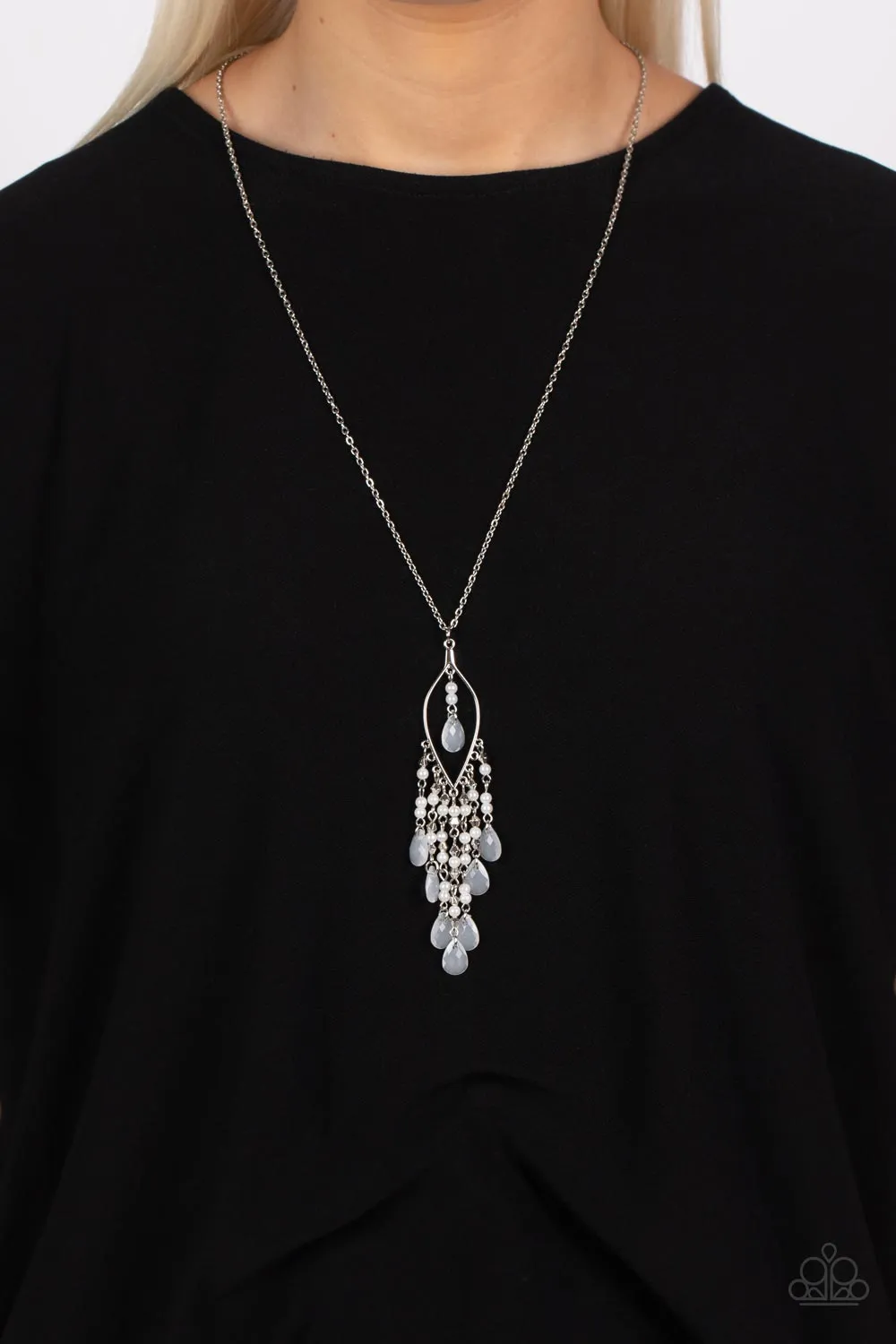 Sweet DREAMCATCHER - White Necklace - Paparazzi Accessories