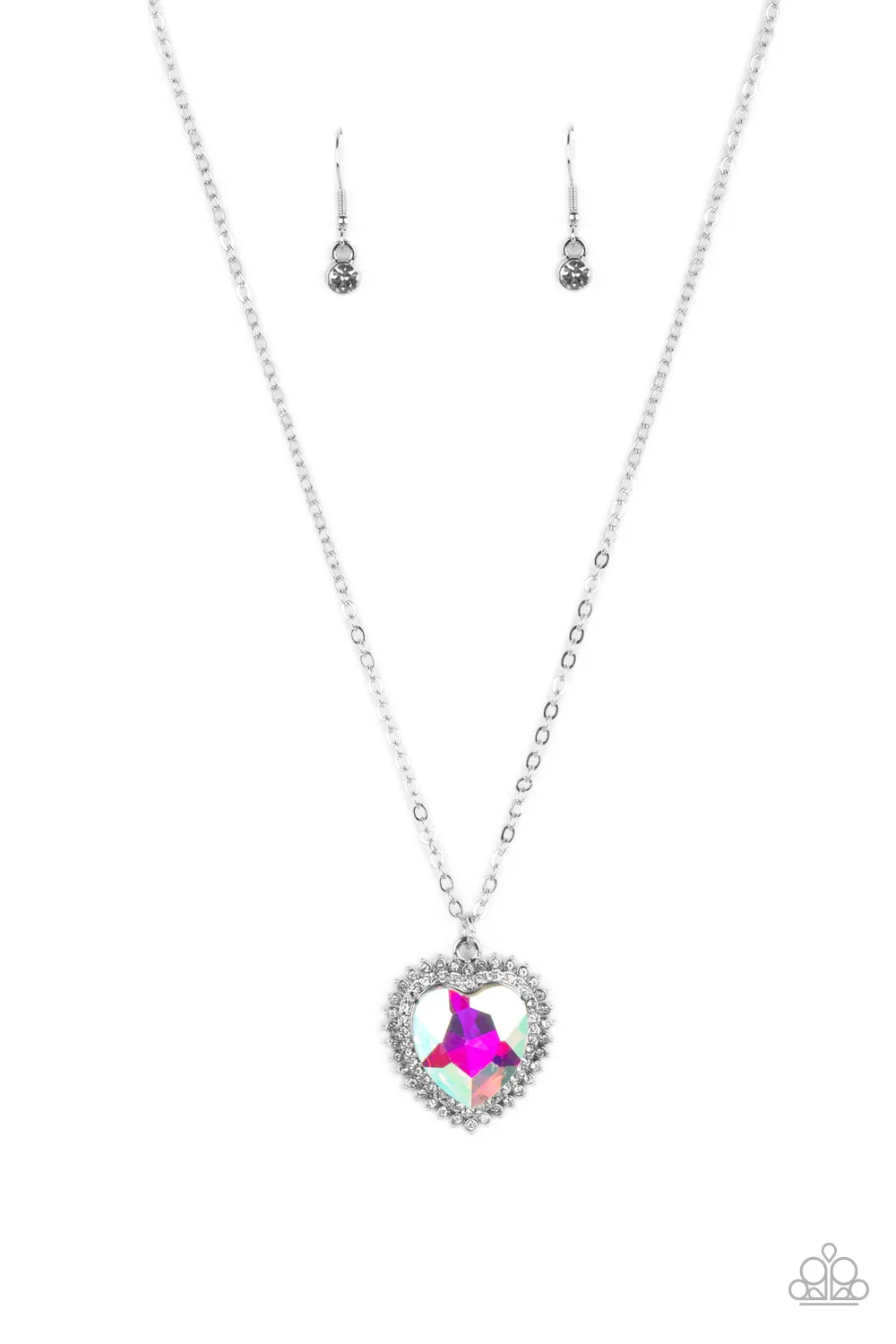 Sweethearts Stroll - Multi Necklace - Paparazzi Accessories