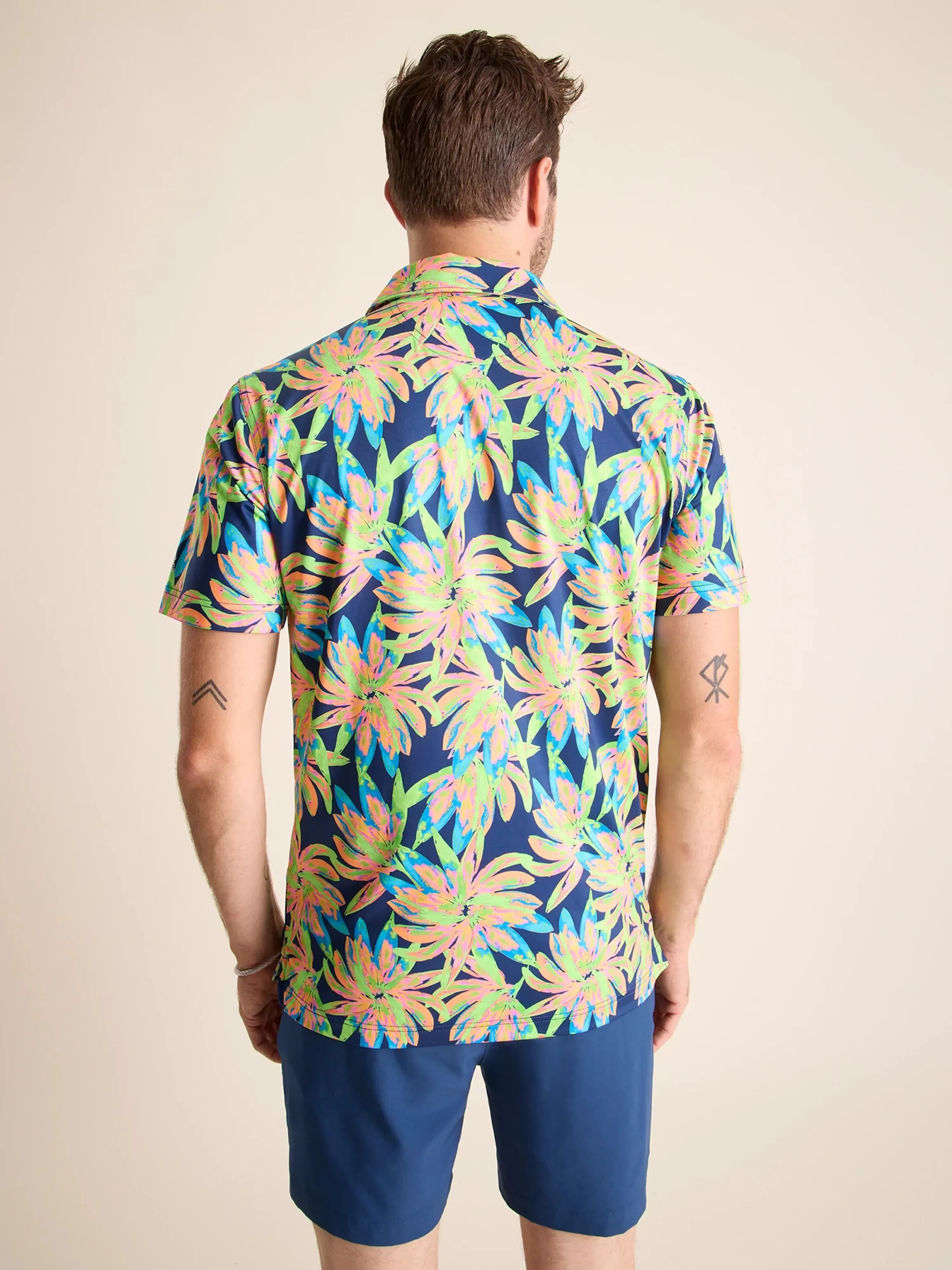 The Ocean Flower (Performance Polo )