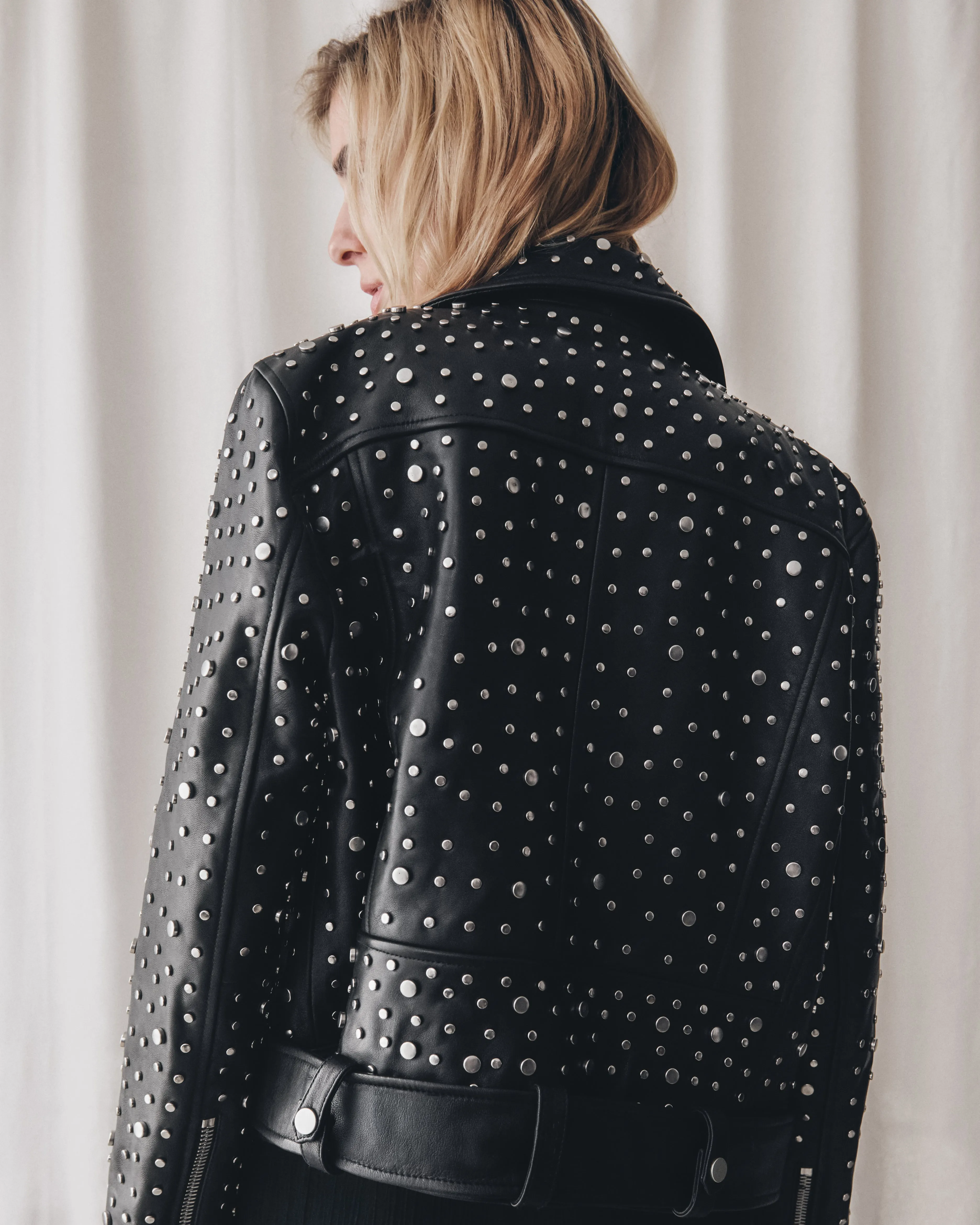 The Studded Leather Jacket