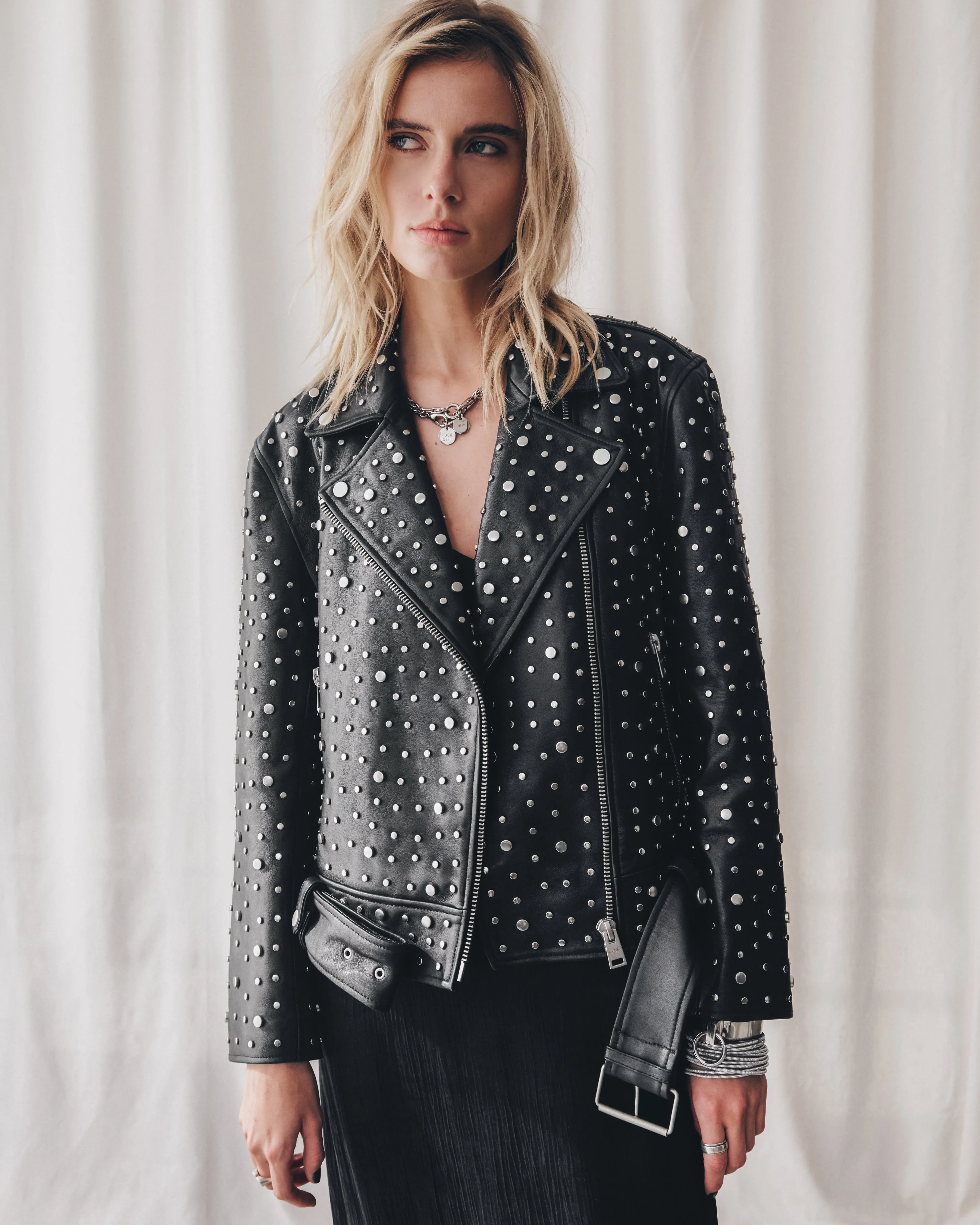 The Studded Leather Jacket