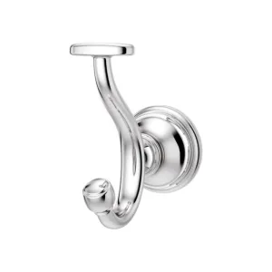Tisbury 2.47" J-Hook Robe Hook in Polished Chrome
