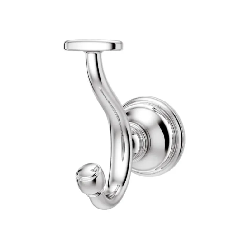 Tisbury 2.47" J-Hook Robe Hook in Polished Chrome