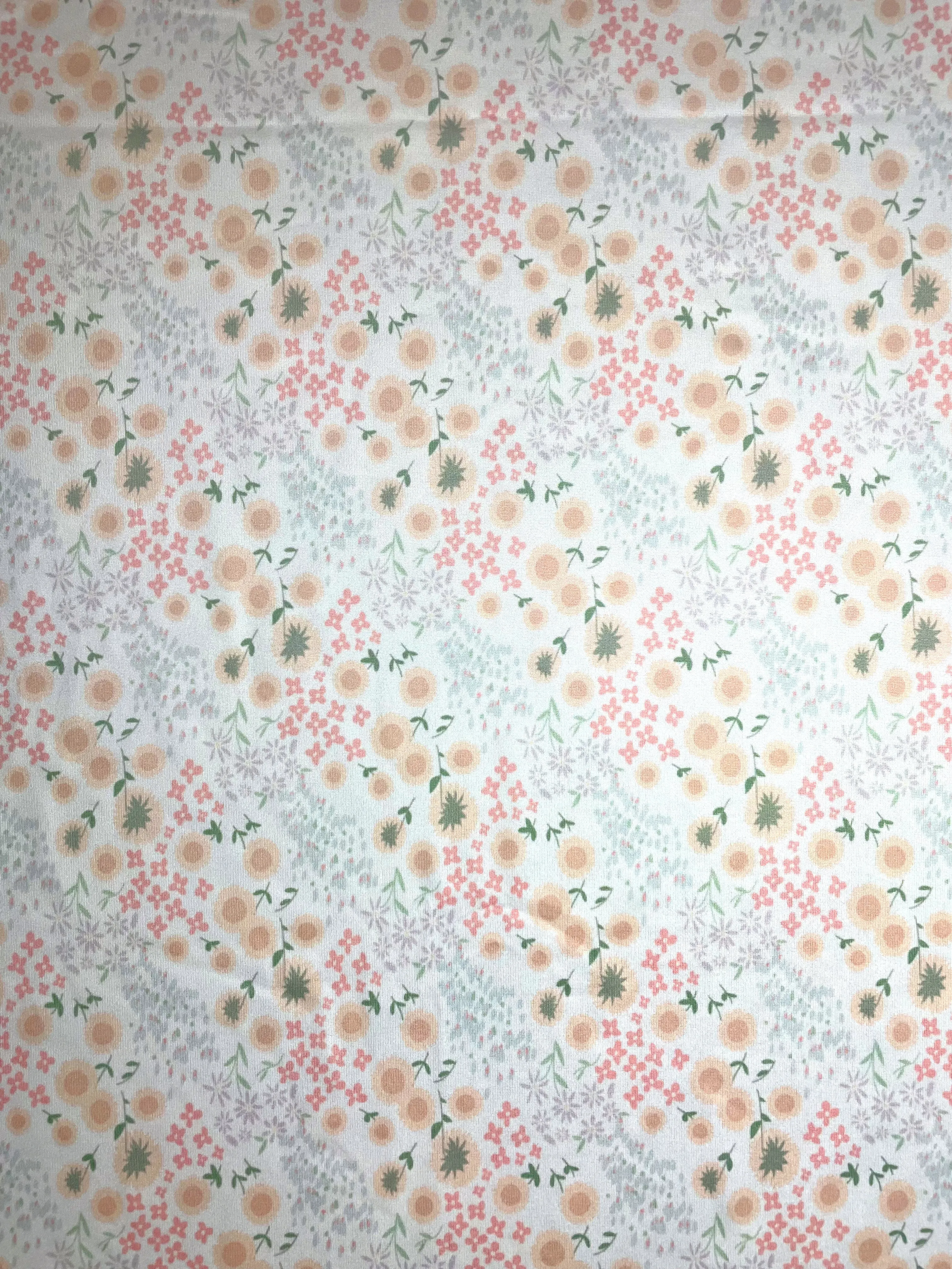 Wildflower Meadow Crib Sheet