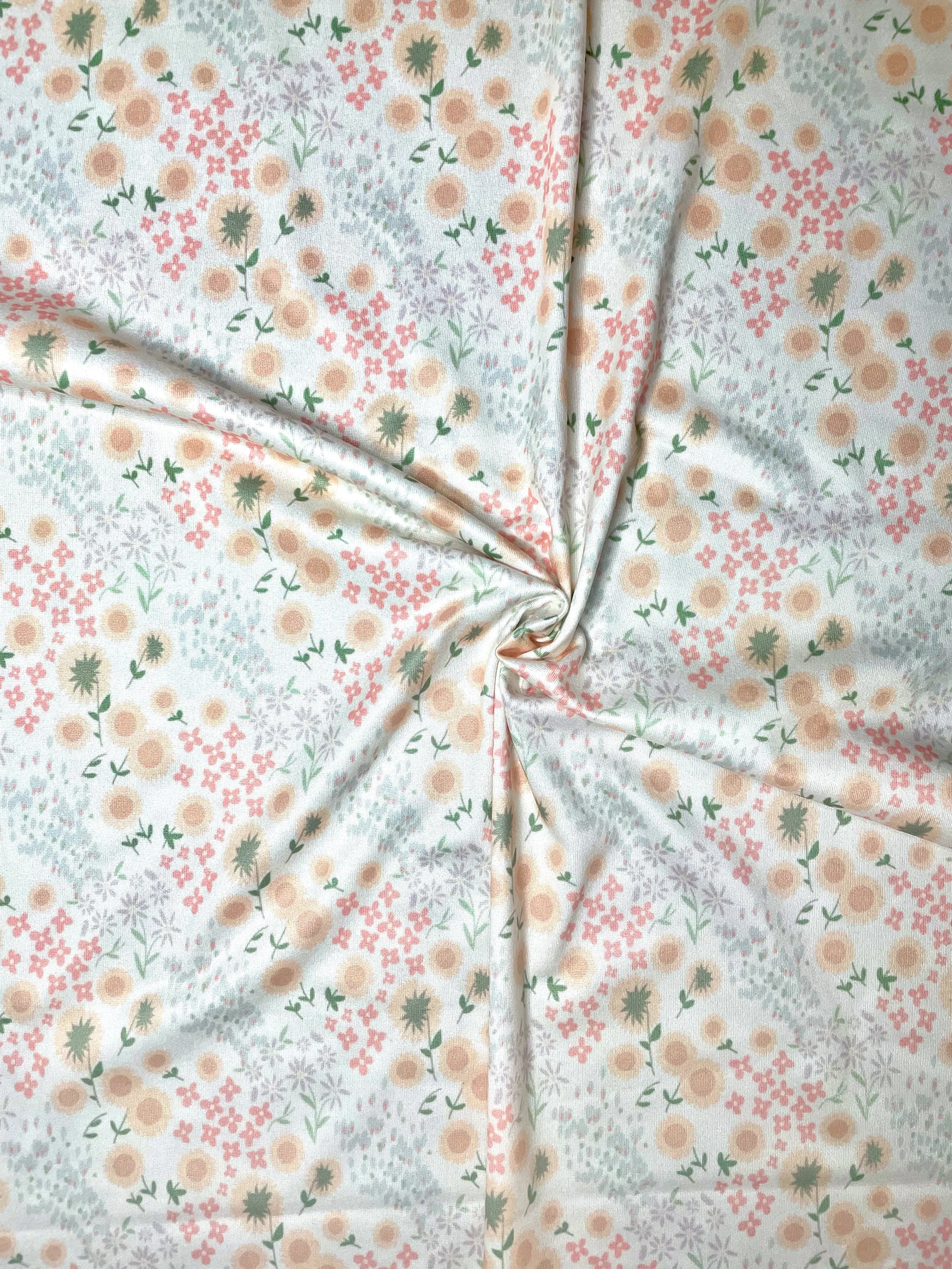 Wildflower Meadow Crib Sheet