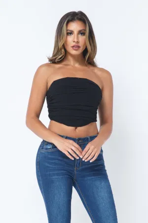 Women's Mesh Corset Top